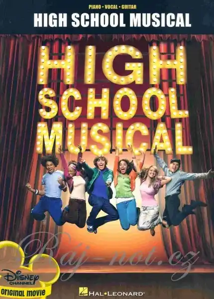 HIGH SCHOOL MUSICAL klavír/zpěv/kytara Zlevněný
