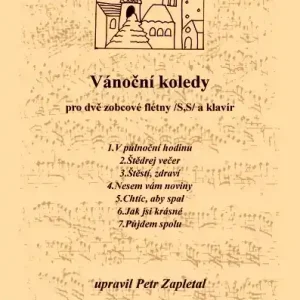 Originální Vánoční koledy - zobc. flétna I., II. /S,S/, klavír