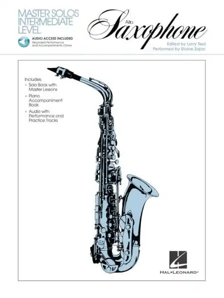 Jen Po Omezenou Doba Master Solos Intermediate Level - 8 klasických skladeb pro altový saxofon