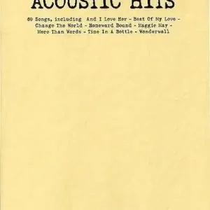 Acoustic Hits - Budgetbooks Akce