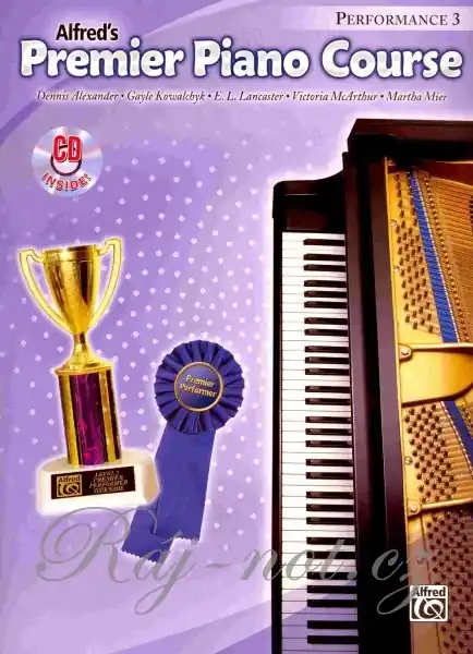 Premier Piano Course 3 - Performance Vysoce Kvalitní