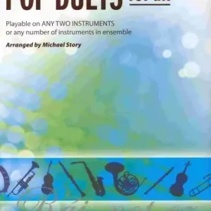 Omezená Nabídka POP DUETS FOR ALL (Revised and Updated) level 1-4 // trombon/bassoon/tuba