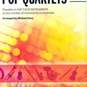 POP QUARTETS FOR ALL (Revised and Updated) level 1-4 // lesní roh (horn in F) Oblíbený