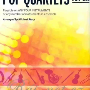 POP QUARTETS FOR ALL (Revised and Updated) level 1-4 // trombon (pozoun)/fagot/tuba Hit Sezóny
