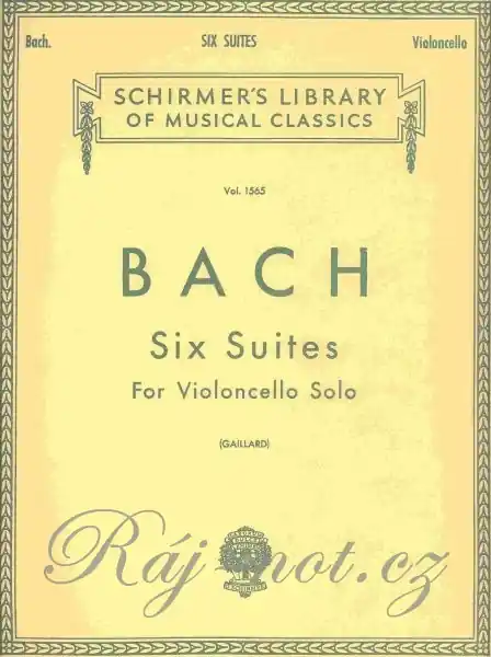 Vrácení Zdarma 6 Suites BWV 1007 - 1012 - Šest barokních sólových suit pro violoncello