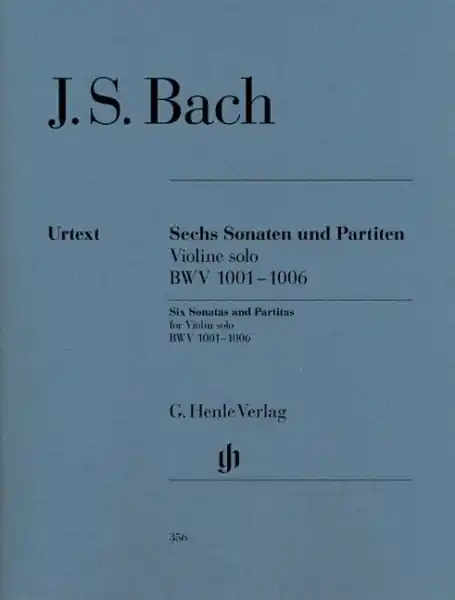 Sechs Sonaten Und Partiten - Violine Solo - BWV 1001-1006 Časově Omezené