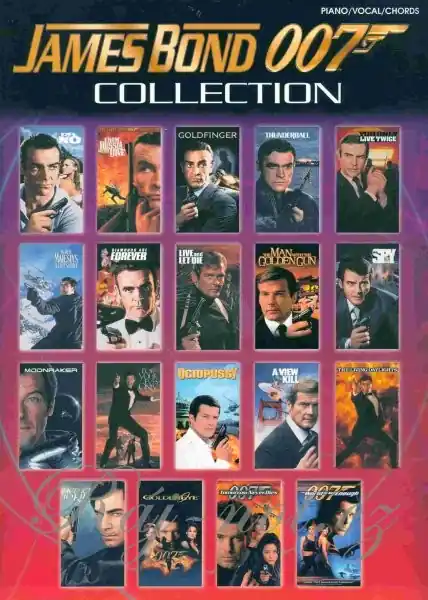 JAMES BOND 007 - Collection // klavír/zpěv/akordy Cenová Bomba