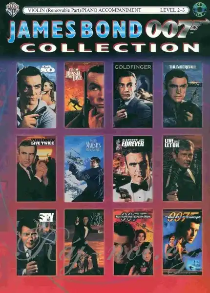 James Bond 007 - Collection / housle a klavír Autentický