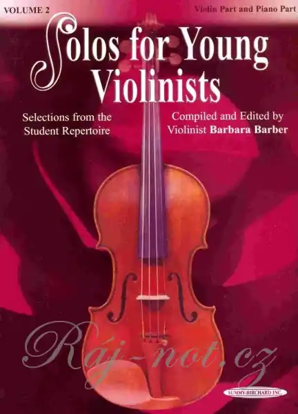 Solos for Young Violinists Vol. 2 - 8 skladeb pro housle a klavír Kup Teď