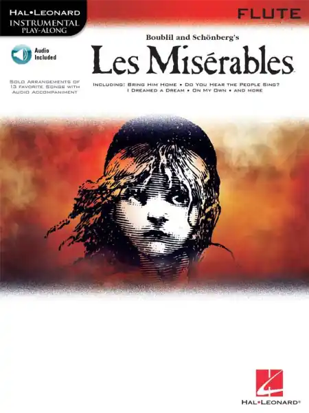 Sezónní Sleva Les Miserables - 13 melodií pro příčnou flétnu
