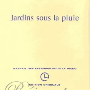 Jardins sous la Pluie (Gardens in the Rain / Zahrada v dešti) piano Nakupujte Hned
