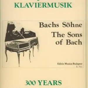 Bach Söhne noty pro klavír Koupit Online