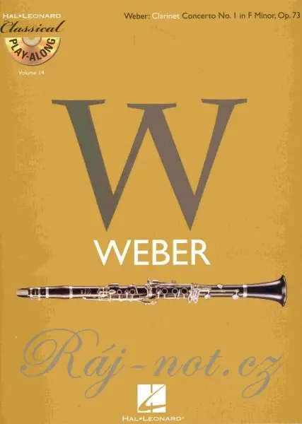 Nejlepší Volba Clarinet Concerto No.1 in F Minor, Op.73 - pro klarinet