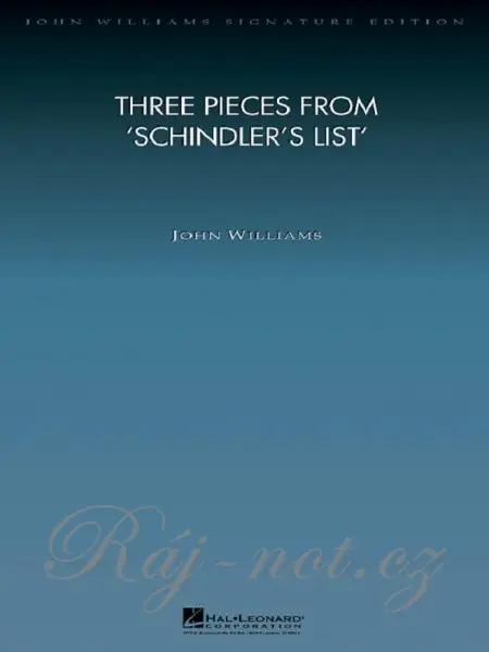Speciální Cena Three Pieces from Schindler‘s List - Solo Violin and Orchestra - partitura