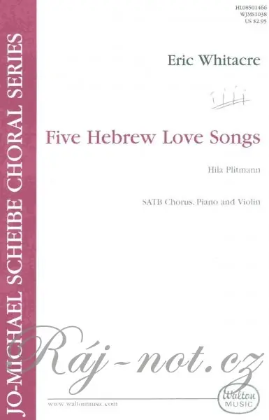 5 Hebrew Love Songs SATB klavír a housle Cenová Bomba