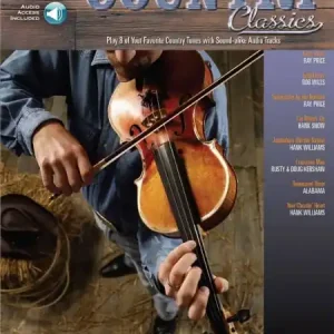 Sezónní Sleva Violin Play-Along 8 - country skladby pro sólové housle