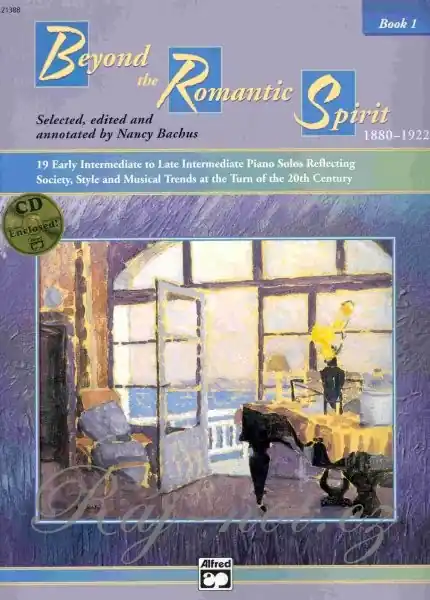 BEYOND THE ROMANTIC SPIRIT intermediate piano solos / klavír Sleva