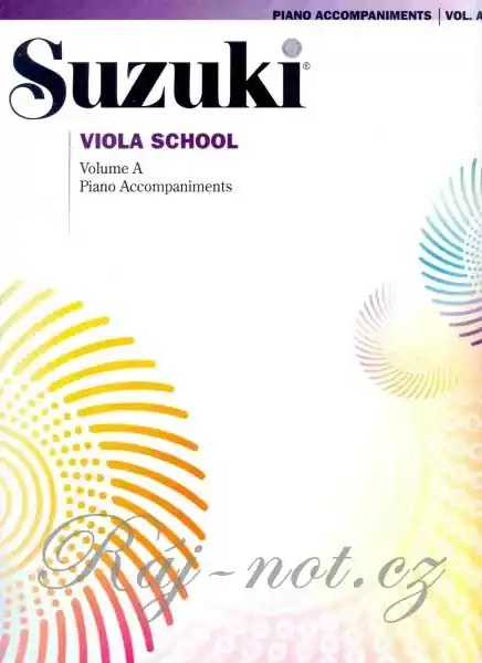 Suzuki Viola School 1 a 2 - klavírní doprovod Super Cena