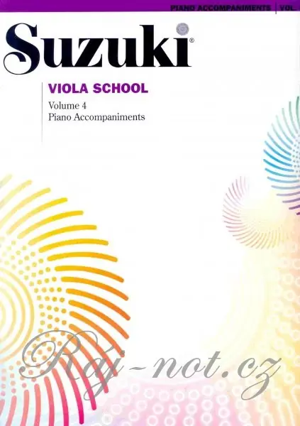 Suzuki Viola School 4 - klavírní doprovod Nejlepší Volba