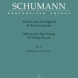 Vrácení Zdarma Album für die Jugend - 43 Klavierstücke Op. 68 noty pro klavír
