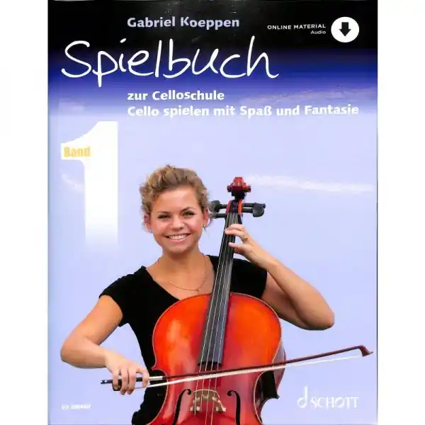 Originální Celloschule Band 1 - sóla, dueta a tria k prvnímu dílu učebnice