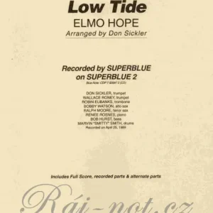 Přímo Od Výrobce LOW TIDE (JAZZ OCTET) / partitura a party