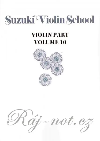 Nejprodávanější Suzuki Violin School 10 - škola hry na housle