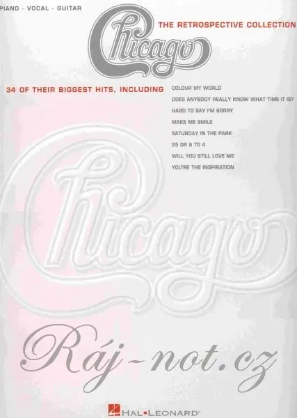 Nová Kolekce Chicago - The Retrospective Collection - klavír/zpěv/kytara