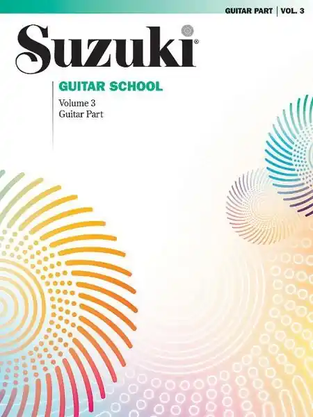 Originální Suzuki Guitar School Guitar Part, Volume 3