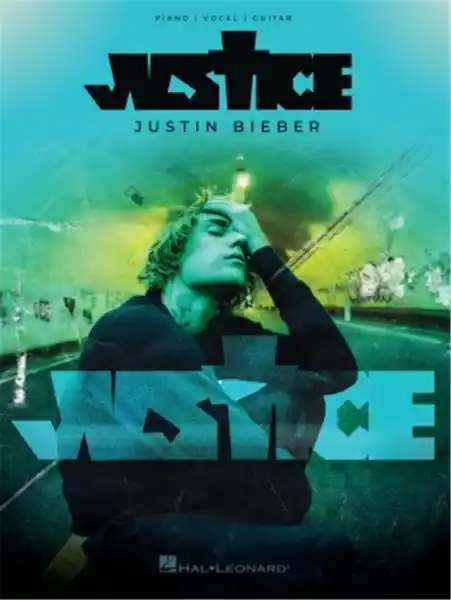 Novinka Justin Bieber - Justice noty pro klavír, zpěv a akordy pro kytaru