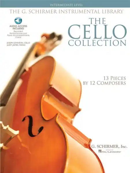 Autentický The Cello Collection - Intermediate Level - 11 skladeb pro violoncello a klavír
