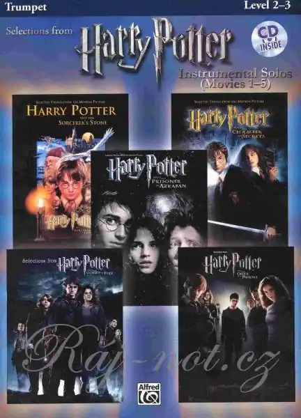 Finální Výprodej Harry Potter - 10 skladeb pro hráče na trubku