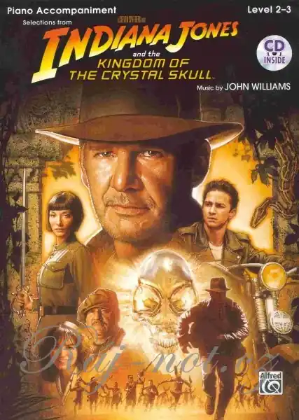 Nová Kolekce INDIANA JONES & THE KINGDOM OF THE CRYSTAL SKULL / klavírní doprovod