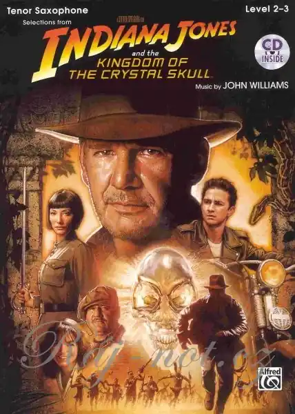 Finální Výprodej INDIANA JONES & THE KINGDOM OF THE CRYSTAL SKULL / tenorový saxofon