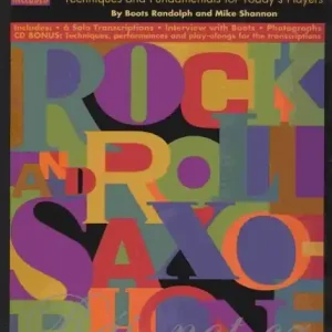 Originální ROCK AND ROLL SAXOPHONE - techniques & fundamental for today‘s players / alto a tenor saxofon
