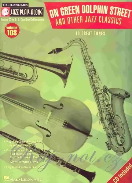 Jazz Play Along 103 - ON GREEN DOLPHIN STREET... Super Cena