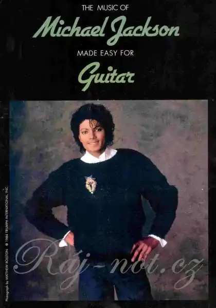 MICHAEL JACKSON - Made Easy for Guitar - zpěv/akordy Víkendová Akce