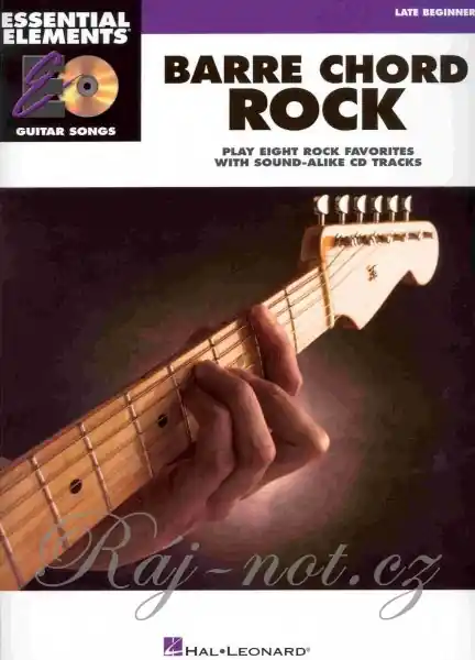 BARRE CHORD ROCK - GUITAR SONGS / kytara + tabulatura Koupit Online
