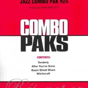 JAZZ COMBO PAK 24 + Audio Online / malý jazzový soubor Koupit Online