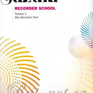 Novinka SUZUKI ALTO RECORDER SCHOOL 2 - altová zobcová flétna