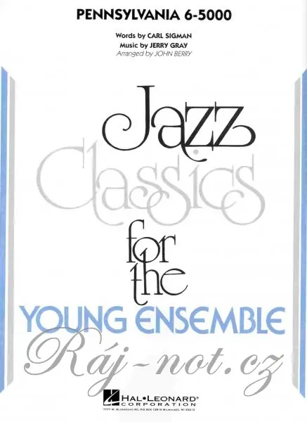 Omezená Nabídka Pennsylvania 6-5000 jazz band (grade 3) / partitura a party