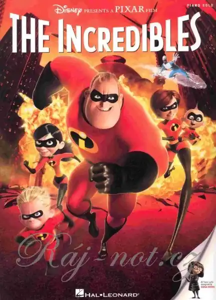 THE INCREDIBLES (music from the movie) - sólo klavír Finální Výprodej