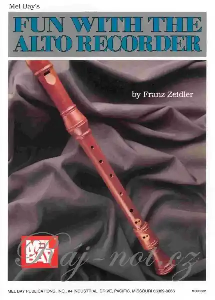 Autentický Fun With The Alto Recorder (Zábava s altovou zobcovou flétnou)