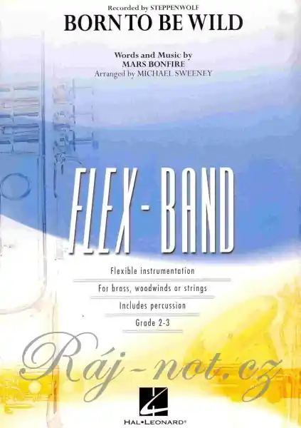 Hit Sezóny FLEX-BAND - BORN TO BE WILD (grade 2-3) / partitura + party
