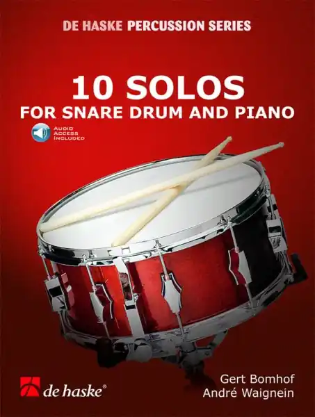 Cenově Výhodný 10 Solos for Snare Drum and Piano - malý buben a klavír