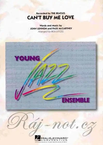 Omezená Nabídka Can& 039;t Buy Me Love - Young Jazz Ensemble / partitura + party