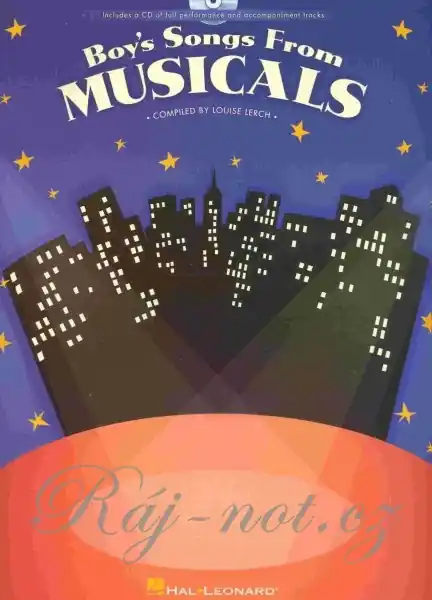 Značkový Boy‘s Songs from MUSICALS klavír/zpěv/akordy