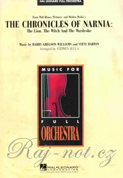 Hit Sezóny Music from the Chronicles of Narnia - noty pro orchestr