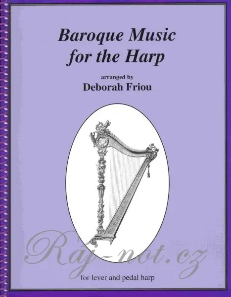 BAROQUE MUSIC FOR THE HARP arranged by Deborah Friou Sleva