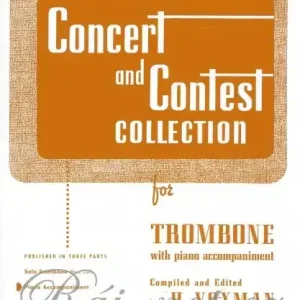 CONCERT & CONTEST COLLECTIONS for Trombone - klavírní doprovod Odeslání Ihned